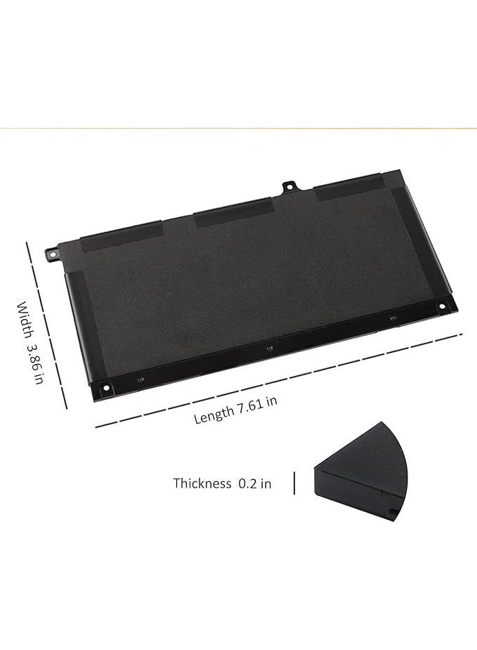 بطارية متوافقة مع أجهزة الكمبيوتر المحمولة Dell Latitude 3410 و3510 وVostro 5300 و5401 و5402 وIns 5300 و5301 و5401 و5402 و5408 و5409 و5501 و5502 و5505 و5500 و5509 و5400 و5406 و7405 و7300 و7306 و7500 و7506 - Image 5